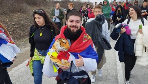 NEKADA BLOKADER, DANAS UZ STUDENTE KOJI ŽELE DA UČE: Dalibor Trifunović shvatio da se sve politizuje (FOTO)