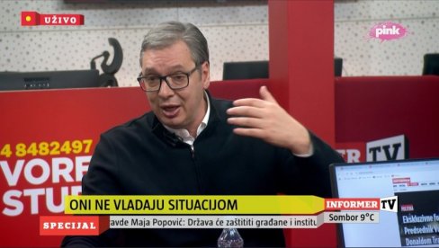 POBEDE LI OVI, NEĆE BITI DRŽAVE Vučić: Plenumi i zborovi najgora kombinacija ideja Dimitrija LJotića i komunizma