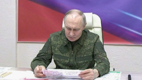 НЕМА ЕВАКУАЦИЈЕ ВСУ Путин поручио: Украјински војници у Курској области морају да се предају НЕМА ЕВАКУАЦИЈЕ ВСУ Путин поручио: Украјински војници у Курској области морају да се предају