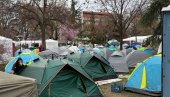 SVE VEĆI BROJ STUDENATA KOJI ŽELE DA UČE U PIONIRSKOM PARKU: Nisu odustali ni posle osme noći (FOTO/VIDEO)