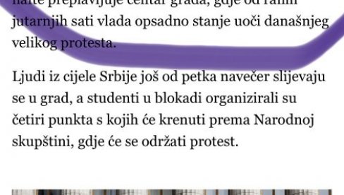 SRBI, U PAMET SE: Ustaški mediji hvale veterane koji bi da brane boljševičke plenumaše (FOTO)