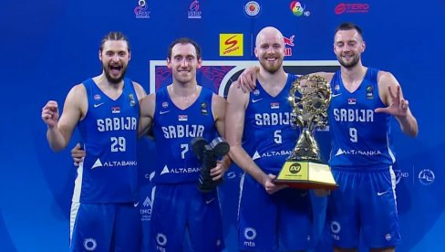 SRBIJA JE ČUDO! Podmlađeni orlovi posle drame osvojili FIBA Kup šampiona u basketu 3x3 pobedom nad olimpijskim šampionom!