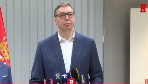 VUČIĆ SE OBRAĆA IZ BRISELA: