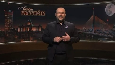 ISPOD NIVOA: Ivan Ivanović, Vesna Pešić, studenti i flaša vinjaka