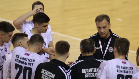 СА НАВИЈАЧИМА ДО ПОБЕДЕ: Рукометаши Партизана у суботу у првој утакмици финала плеј-офа на Бањици дочекују Војводину