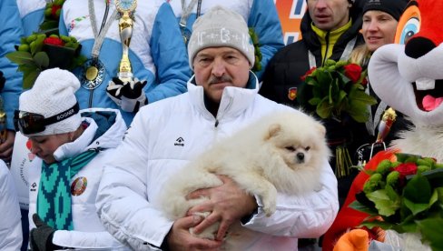 UMKA JE HIT U BELORUSIJI: Pas Aleksandra Lukašenka je glavni baja u zemlji (FOTO/VIDEO)