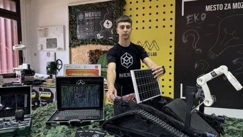 ROBOT ČISTI I MINE: Inovacija genija iz Niša, Petra Kostića (16) odgovara na svetske izazove ѕa očuvanje životne sredine