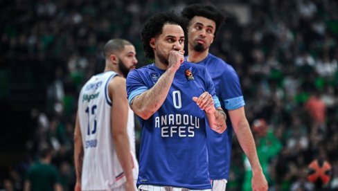 OČEKUJU IH OBAVEZE U DOMAĆEM ŠAMPIONATU: Efes je bio nadomak fajnal-fora Evrolige
