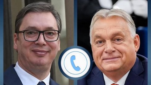 VUČIĆ RAZGOVARAO SA ORBANOM: Dogovorili smo skoro viđenje i dalje ubrzavanje saradnje u svim sferama