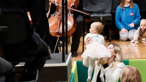 (ZA 13. APRIL) PONOVO KONCERTIĆI ZA BEBE: Ciklus koncerata koje Beogradska filharmonija priređuje za najmlađe (ZA 13. APRIL) PONOVO KONCERTIĆI ZA BEBE: Ciklus koncerata koje Beogradska filharmonija priređuje za najmlađe