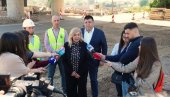 ОД АЕРОДРОМА ДО ЦЕНТРА СТИЗАЋЕ СЕ ЗА 15 МИНУТА: Радови на изградњи пруге Земун Поље - Национални стадион биће завршени до краја 2026.