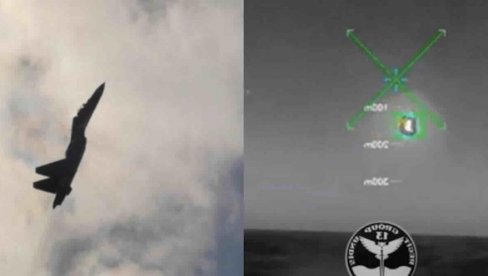 ISTORIJSKI UDAR KIJEVA NA RUSKU AVIJACIJU: Pomorski dron Magura oborio Su-30 raketom R-73 u spektakularnoj zasedi! (VIDEO)