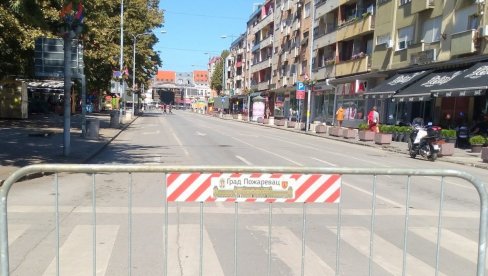 СТОП ЗА ВОЗАЧЕ: Пешачка зона у центру Пожаревца до 28. септембра СТОП ЗА ВОЗАЧЕ: Пешачка зона у центру Пожаревца до 28. септембра