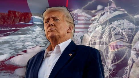 НЕ ИСКЉУЧУЈЕМ УПОТРЕБУ ВОЈСКЕ, ОЧАЈНИЧКИ НАМ ТРЕБА Трамп поновио жељу о преузимању Гренланда