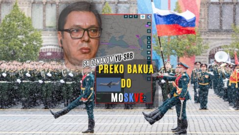 TAČNA PUTANJA: Kako je Vučić leteo u Moskvu momkom iz Brazila - zanimljiva oznaka aviona YU-SRB TAČNA PUTANJA: Kako je Vučić leteo u Moskvu momkom iz Brazila - zanimljiva oznaka aviona YU-SRB