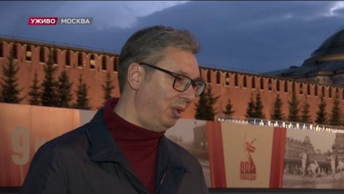 NEĆE DUGO ČEKATI NA IZBORE, NEKA SE SPREMAJU Vučić iz Moskve o svim važnim temama: Ponosan sam na to što sam predsednik Srbije NEĆE DUGO ČEKATI NA IZBORE, NEKA SE SPREMAJU Vučić iz Moskve o svim važnim temama: Ponosan sam na to što sam predsednik Srbije