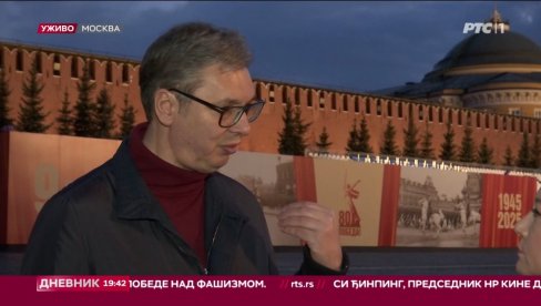 ОВДЕ САМ ЗБОГ СРБИЈЕ Вучић: Очекује ме сусрет са двојицом најмоћнијих лидера