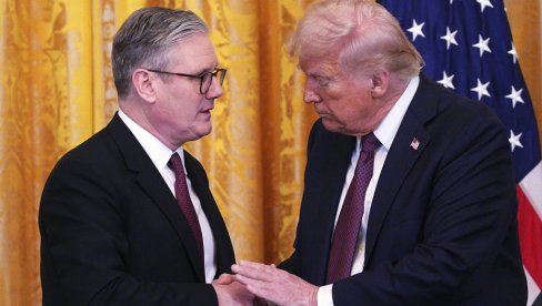 ТРАМП И СТАРМЕР: Представили трговински споразум САД и Уједињеног Краљевства