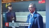 VUČIĆ STIGAO NA PARADU POBEDE U MOSKVI: Predsednik Srbije rame uz rame sa svetskim liderima