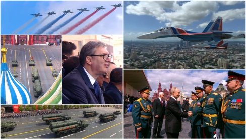 NOVOSTI U MOSKVI, ZAVRŠENA VELIKA PARADA: Trijumf nad zlom najvećim u istoriji (FOTO/VIDEO)