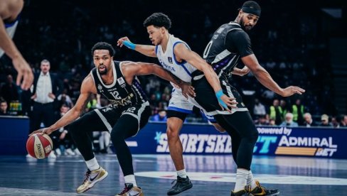 PARTIZAN NA POLA GASA: Crno-beli su ozbiljno shvatili četvrtfinalnu seriju
