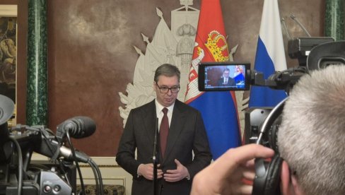 ВУЧИЋ СЕ ОБРАТИО ЈАВНОСТИ ПОСЛЕ САСТАНКА С ПУТИНОМ: Председник открио о чему је разговарао са руским лидером