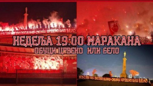 OVAKO SU DELIJE POZVALE NA DERBI SA VOJVODINOM: Svi putevi vode na Marakanu (VIDEO)