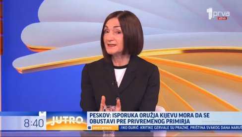 LJILJANA SMAJLOVIĆ O SAOPŠTENJU SSP-a O PRINCIPU JEDNE KINE: Pa to čak i Amerika poštuje, to bi morao svako da zna šta je LJILJANA SMAJLOVIĆ O SAOPŠTENJU SSP-a O PRINCIPU JEDNE KINE: Pa to čak i Amerika poštuje, to bi morao svako da zna šta je