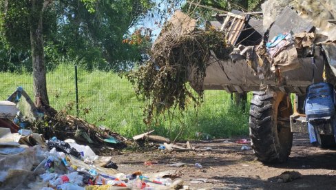 SMEĆU ODZVONILO: U Somboru se nastavlja ukljanjanje divljih deponija
