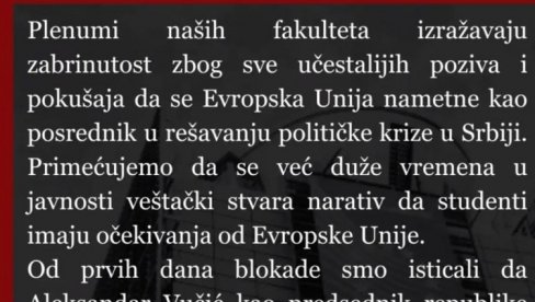 TUČA MEĐU BLOKADERIMA SE NASTAVLJA: Filozofski se ogradio od EU (FOTO) TUČA MEĐU BLOKADERIMA SE NASTAVLJA: Filozofski se ogradio od EU (FOTO)