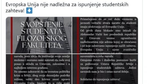 SAD IM NI EU NIJE NADLEŽNA?! POTPUNI HAOS BLOKADERA FOTELJAŠA: Vozili i trčali na pokloljenje, pa sada ne priznaju one kojima se klanjaju!