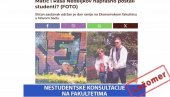 NESTUDENTSKE KONSULTACIJE NA FAKULTETIMA NESTUDENTSKE KONSULTACIJE NA FAKULTETIMA