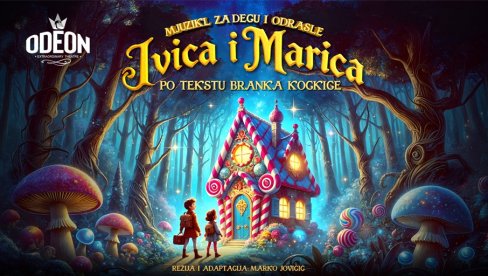 ZA DECU, ODRASLE I ONE KOJI SU ZAUVEK NEGDE IZMEĐU: Pogledajte među prvima novi mjuzikl Teatra Odeon „Ivica i Marica“!