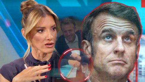 ДА ЛИ СЕ МАКРОН ДРОГИРА? Јованино питање изазвало смех у студију: Како да се носе с толиком проблемима...