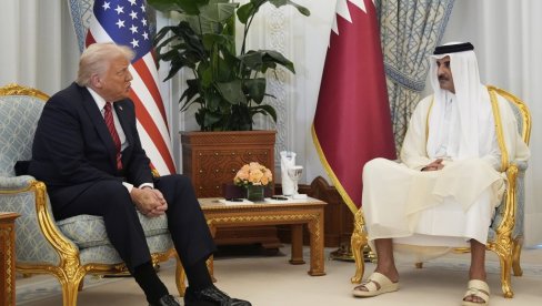 ТРАМП ДОПУТОВАО У КАТАР: Друга станица на турнеји по Блиском истоку