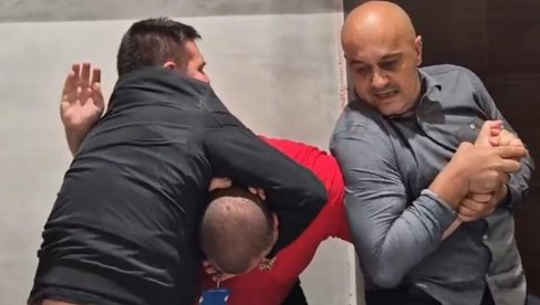 JEZIVE SCENE U SKUPŠTINI KRALJEVA: Blokaderi dave pripadnika obezbeđenja