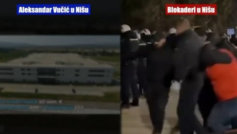NIŠ: Vučić vs blokaderi foteljaši (VIDEO)