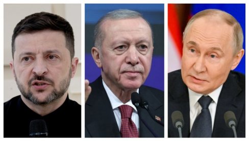 ЕРДОГАН ДАО ОБЕЋАЊЕ: Спремни смо да угостимо Зеленског и Путина када буду спремни