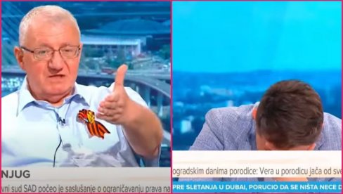 БУРНО У ЕМИСИЈИ Шешељ се увредио због једног питања: Мало претерујете као водитељ емисије (ВИДЕО) БУРНО У ЕМИСИЈИ Шешељ се увредио због једног питања: Мало претерујете као водитељ емисије (ВИДЕО)