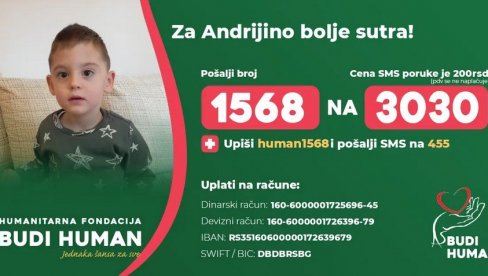 ОВОГ ВИКЕНДА У СМЕДЕРЕВУ: Хуманитарне трке за лечење малог Андрије Делића ОВОГ ВИКЕНДА У СМЕДЕРЕВУ: Хуманитарне трке за лечење малог Андрије Делића