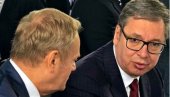 VUČIĆ OTKRIO ŠTA MU JE TUSK REKAO U TIRANI ZBOG POSETE MOSKVI: Beskrajno mu hvala na tome, neću mu to zaboraviti