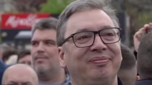 MOĆNA PORUKA VUČIĆA NARODU: Hvala što volite svoju zemlju, vidimo se na svenarodnom saboru u Nišu! (VIDEO)