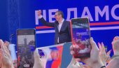 VUČIĆ SE OBRAĆA NARODU U NIŠU: Srbija pripada našem narodu (FOTO/VIDEO)