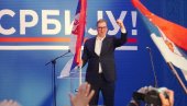 BUDUĆNOST SRBIJE JE PONOS SRPSKOG NARODA Vučić: Da idemo napred kao brzi voz u odnosu na sve u regionu i Evropi BUDUĆNOST SRBIJE JE PONOS SRPSKOG NARODA Vučić: Da idemo napred kao brzi voz u odnosu na sve u regionu i Evropi