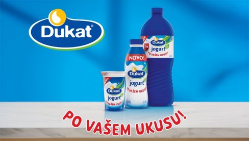 Дукат јогурт – по вашем укусу