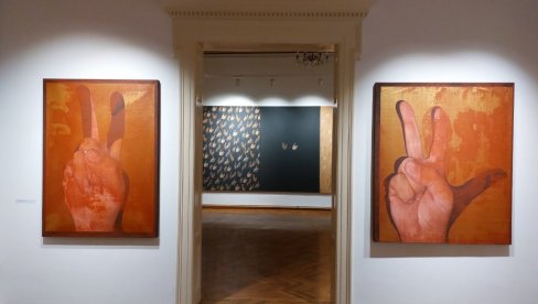 VEČNA NADA I TRAGANJE ZA PRAVEDNIJIM SVETOM: Slike, crteži, instalacije Nikole Markovića, na izložbi Bez upustva za upotrebu VEČNA NADA I TRAGANJE ZA PRAVEDNIJIM SVETOM: Slike, crteži, instalacije Nikole Markovića, na izložbi Bez upustva za upotrebu