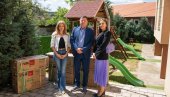 ЗА БЕЗБРИЖНУ ДЕЧЈУ ИГРУ: Донација Фондације Моззарт стигла Сигурној кући у Врању