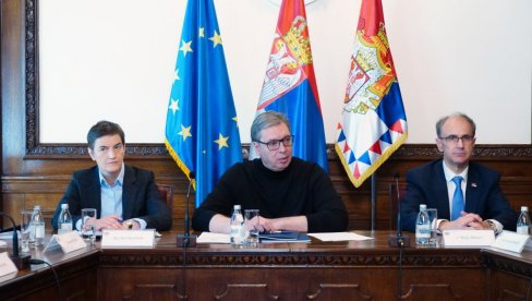 ZAVRŠENA SEDNICA SAVETA ZA NACIONALNU BEZBEDNOST: Predsedavao Vučić