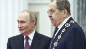 СВИ ТРЕБА ДА СЕ УГЛЕДАМО НА ПРЕДСЕДНИКА Лавров: Од Путина треба учити како се носи са потешкоћама