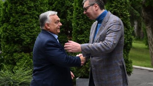 ПОЧЕО САСТАНАК ВУЧИЋА И ОРБАНА: Председник Србије у Мађарској ПОЧЕО САСТАНАК ВУЧИЋА И ОРБАНА: Председник Србије у Мађарској